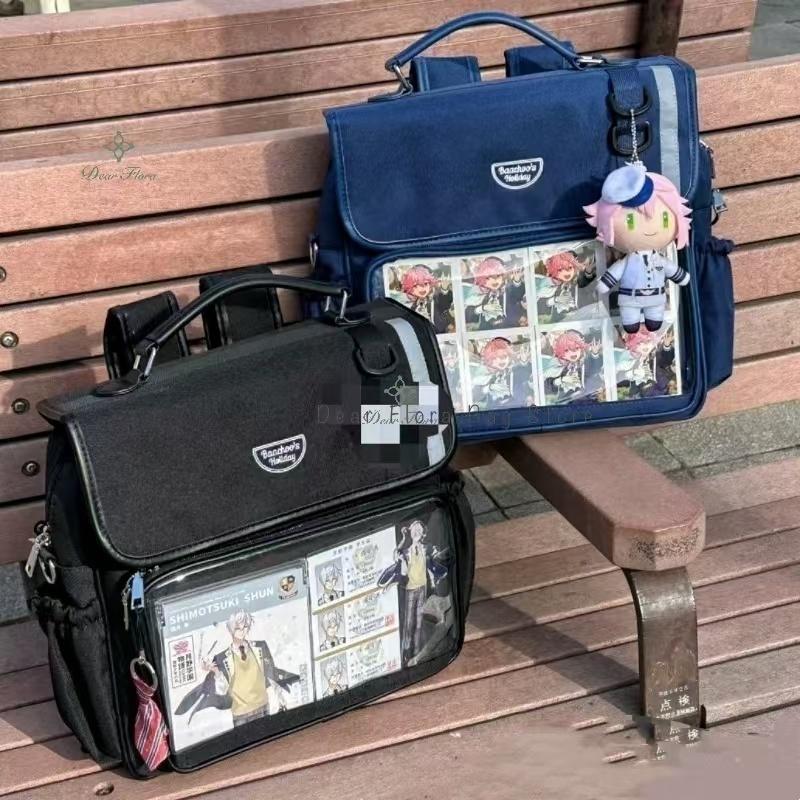 Women's Fashion Ita Backpacks Cute Girl Transparent Large Capacity Crossbody Bag Kawaii Students Individuality DIY Shoulder Bags