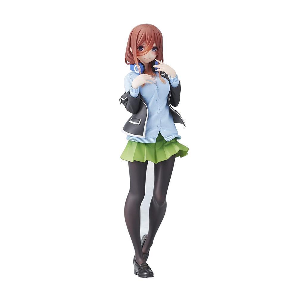 Anime Figure Nakano Nin Nakano Ichika Itsuki action figure JK School Uniform Girl nakano miku figurine Collection Anime gift