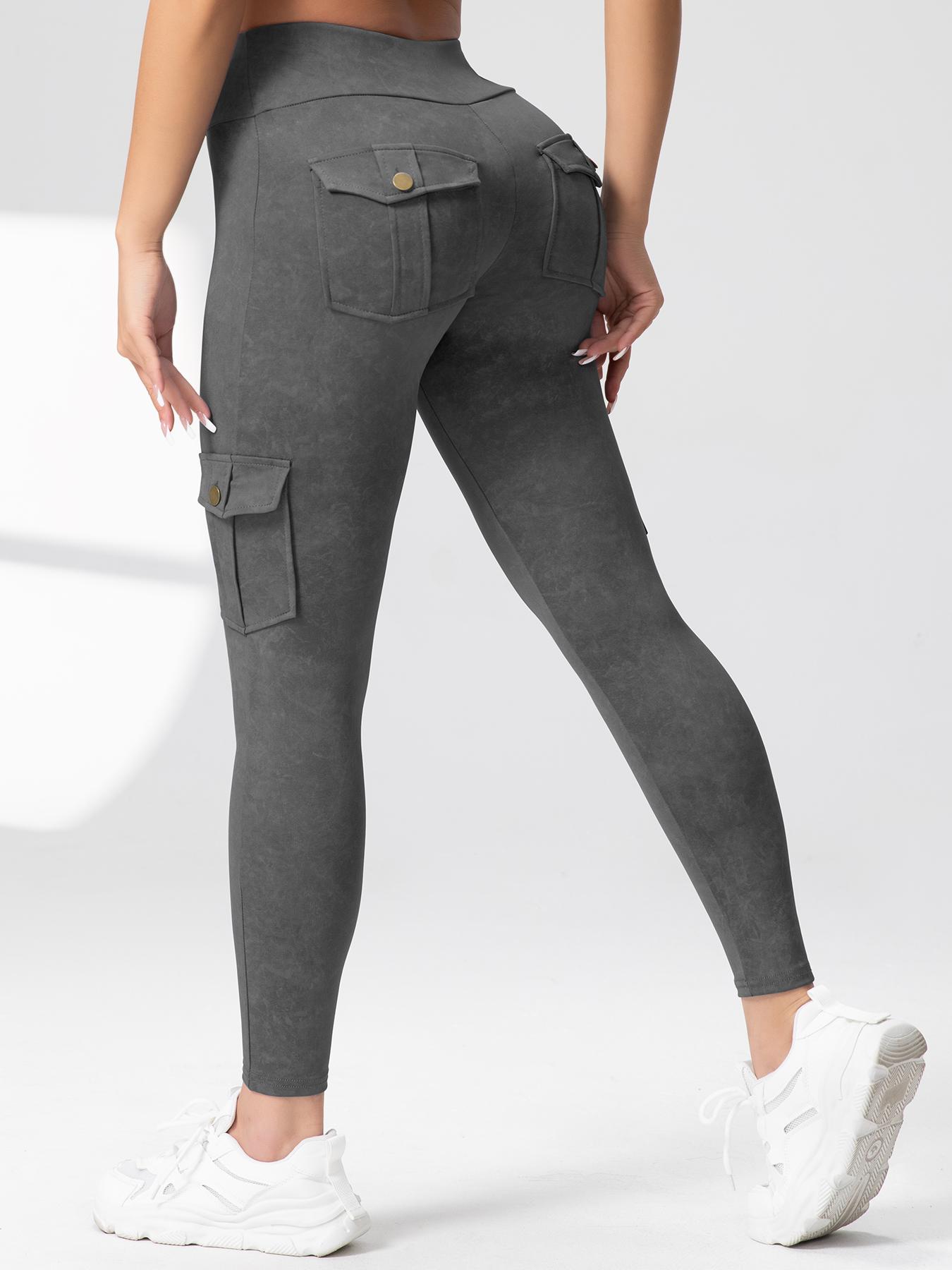 High Waist Yoga Pants for Women with Pockets, Tummy Control Compression Leggings, High Waisted Leggings, 4-Way Stretch Activewear for Gym & Daily Use, Fitness Pants