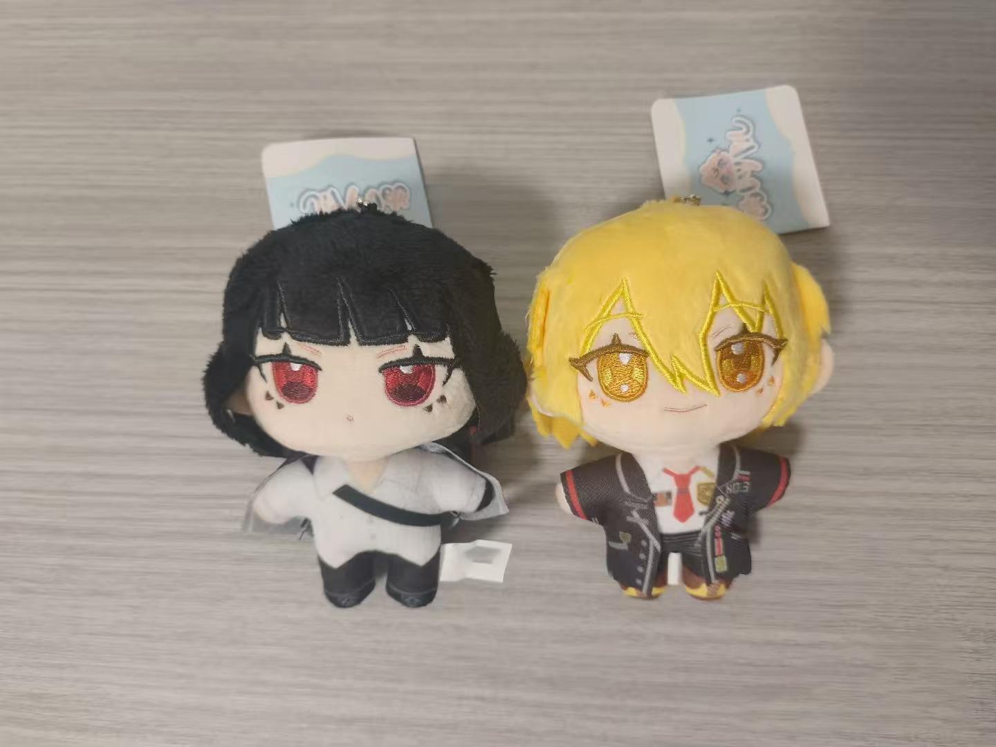 10cm Anime Limbus Company Plush Toys Cotton Plushie Doll Ishmael Dante Faust Don Quixote Palm Cartoon Stuffed Peripherials Gifts