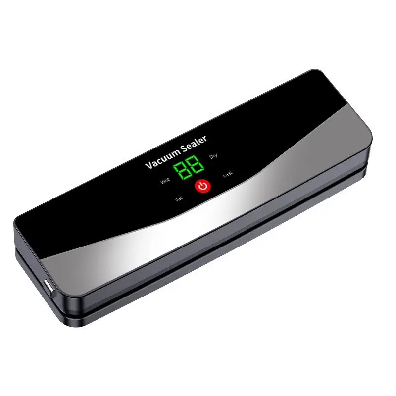 Rechargeable Wireless Portable Vacuum Sealer, Countdown Display, Touch Control Buttons, Ideal for Home and Camping Use