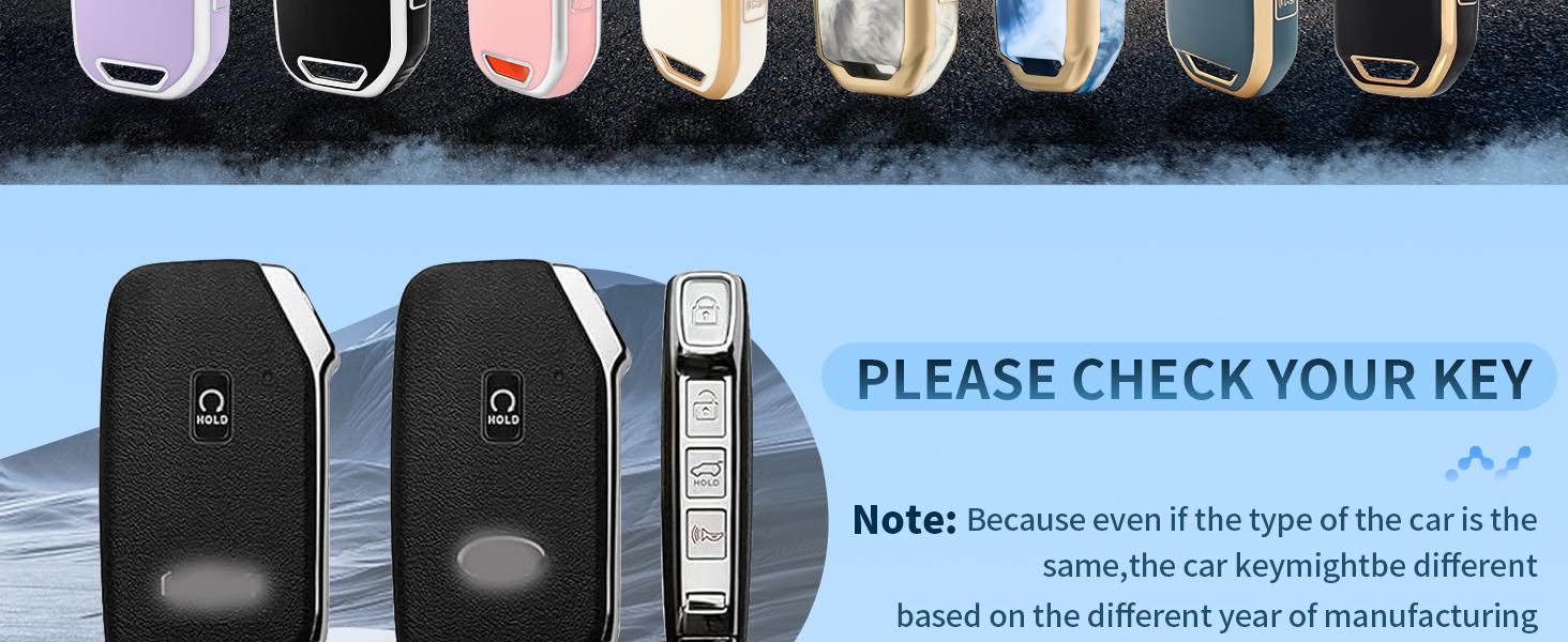 for Kia Key Fob Cover Special Key Fob Case Cover Holder for Kia Ceed Cerato Forte NIRO Seltos Sorento Soul Sportage Telluride K5 Accessories Smart Keyless Remote Key Protector, Purple