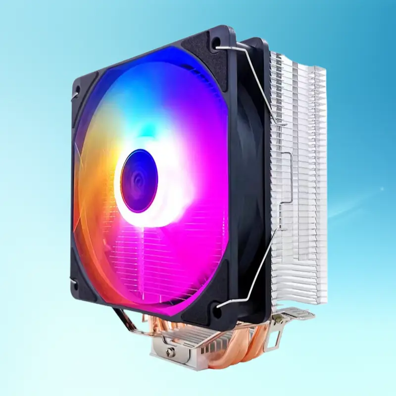 4 Heat Pipe CPU Air Cooler Desktop Cooling Fan With Cooling Chip Compatible With I3 I5 I7 1151 1155 1700 AMD Processor For Assembled Computer Host