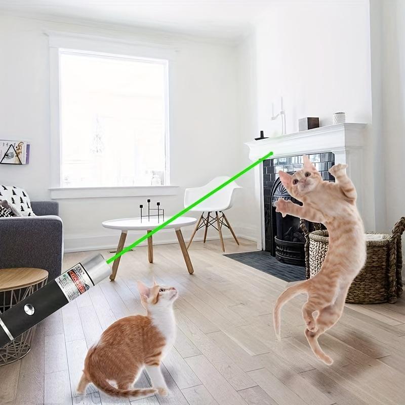 1/2/3pcs Laser Pointer Red Green Purple Laser Pointer Projection Teaching Demonstration Pen Night, Portable Handheld Flashlight For Cats And Dogs, Pet Interactive Laser Presentation Led Fathersdaygift
