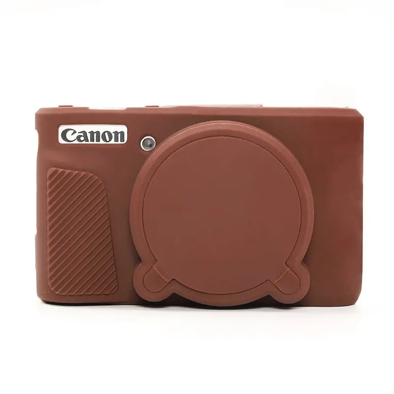 Suitable for CANON SX740 SX730 camera bag silicone cover photography SX7 40 protective cover silicone cover Photography Camera Accessories