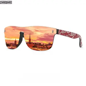Polarized Square Sunglasses for Men & Women – Outdoor Sports UV Protection Eyewear, Lightweight Driving & Cycling Shades for Travel and Daily Use, Geometric-Shaped Men's Sunglasses, Impact Men's Sunglasses