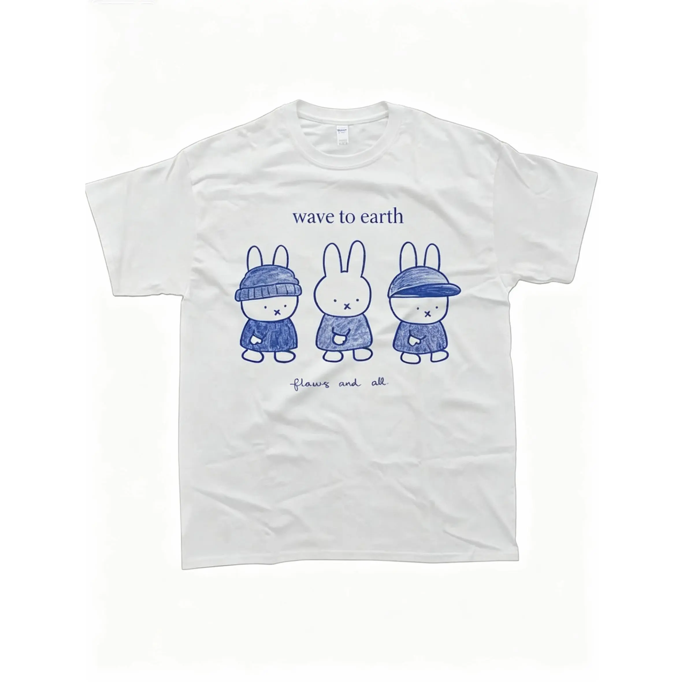 Wave To Earth Miffy Shirt Cute Soft T-shirt Unisex