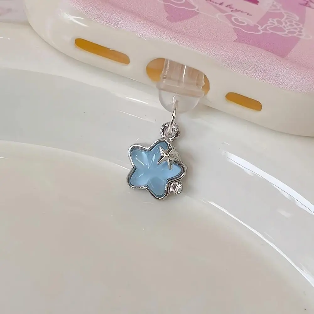 2026 New Cute Star Shaped Phone Dust Plug, Single Pack Anti-Dust Charging Port Charm, Universal Phone Accessory Fit iPhone & Android Devices, Aesthetic, Accessories, Mobile, Phone Accessories