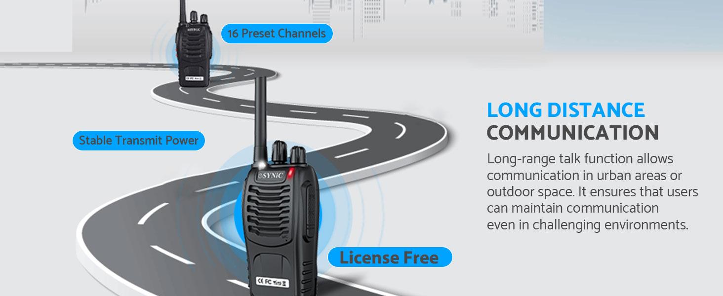 2 Pack Durable & Portable Walkie Talkies for Adults – 5KM Long Range Rechargeable Two Way Radios with Earpieces, 16CH VOX Function, Perfect for Hiking, Camping & Great Holiday Gifts 2 Pack Durable & Portable Walkie Talkies for Adults – 5KM Long Range Rechargeable Two Way Radios with Earpieces, 16CH VOX Function, Perfect for Hiking, Camping & Great Holiday Gifts