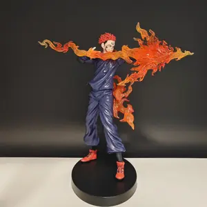 Two-Faced Demon Anime Model, Yuji Tsukasa Curse King Desktop Box Handmade Figure, Collectible Decoration for Fans