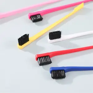 【Not For Sale】Hair Edge Brush 3 in 1 Double Sided Pack for Smoooth Grooming Haircare Heatless Included with Any Wig Purchase (Do Not Order）