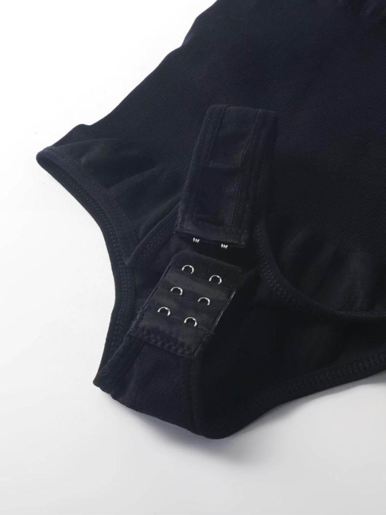 Women's Solid Spaghetti Strap Adjustable Strap Backless Underwear Shapewear Bodysuit, Casual Comfy Seamless Tummy Control Butt Lifting Bodysuit for Daily Wear, Ladies Shapewear for All Seasons