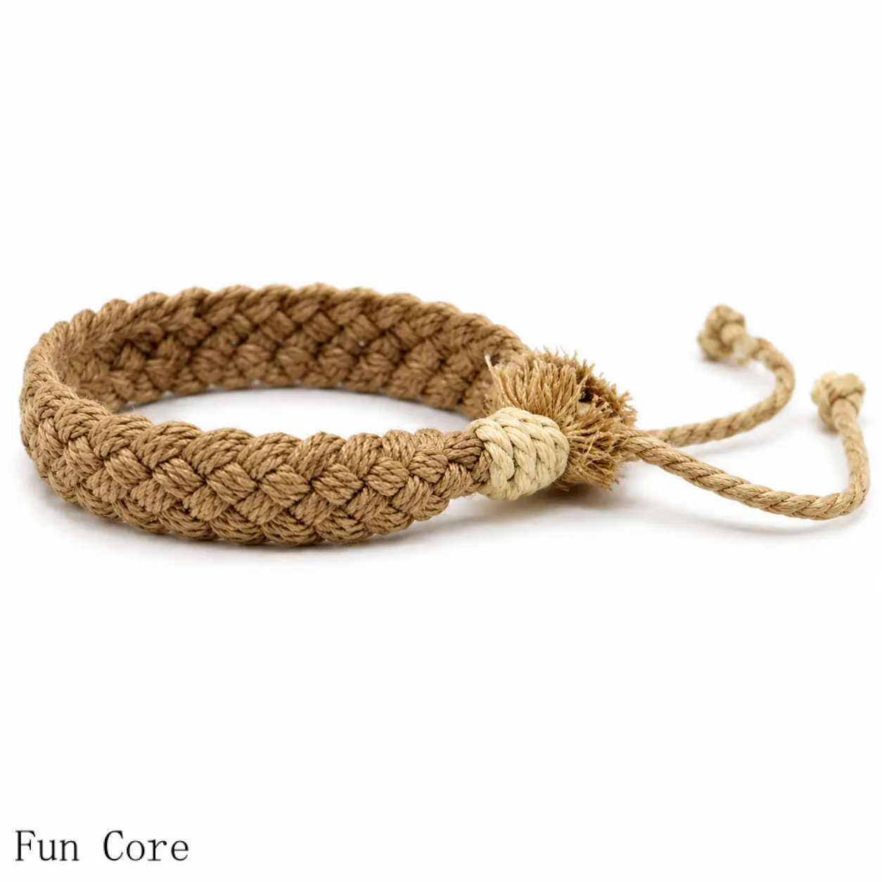 Handmade Style Woven Friendship Bracelet for Women and Men with Multicolor Braided Pattern Comfortable Daily Jewelry for Festivals Camping Travel and Meaningful Gifts