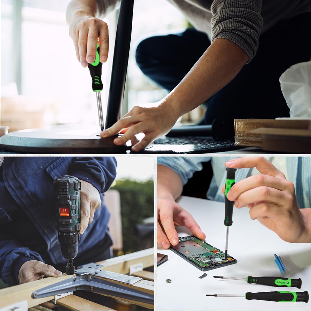 86PCS Magnetic Screwdriver Set,Includes Slotted/Phillips/Torx Mini Precision Screwdriver, Replaceable Screwdriver Bits and Nut Drivers With Sturdy, tool box, TikTokShopBlackFriday