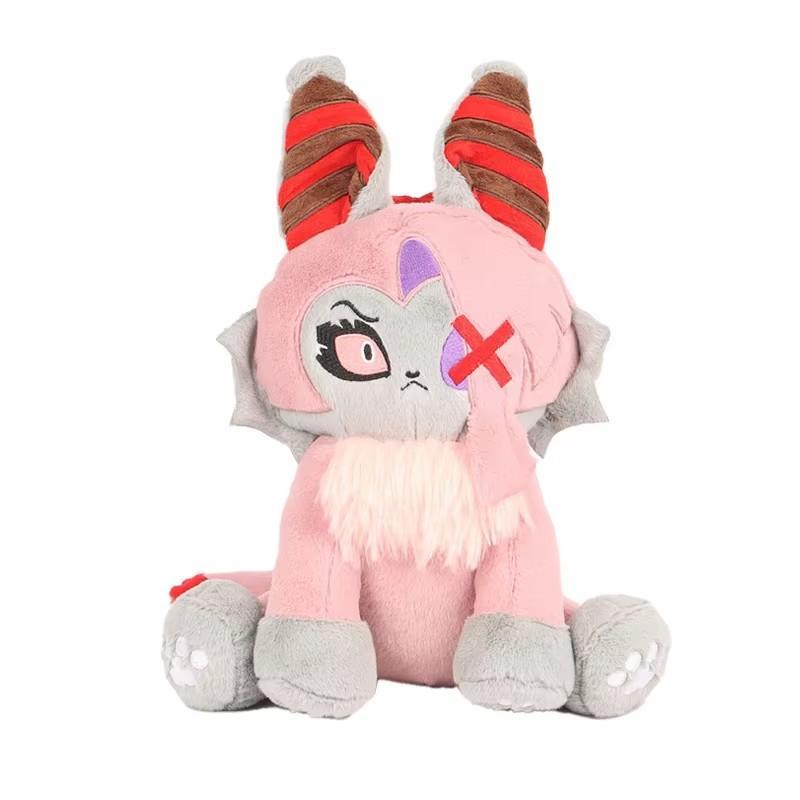 Hot Cat Plush Toy Funny Angel Dust Alastor TV Fans Collecting Gift Cute Cotton Stuffed Plush Doll Kids for Birthday Present