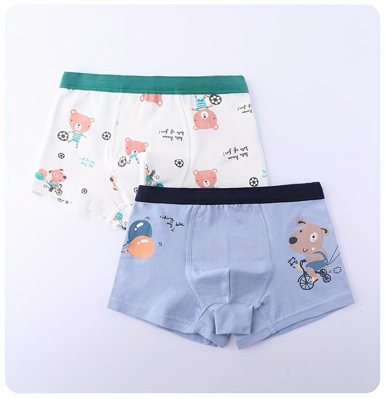 [Children's Boxers] Boys Underwear Boys' Clothing, Baby Boxers, Children's Underwear, Kids Clothing, Boys' Boxers, Boxers, 4 Pairs, Boys Underwear, Boys Underwear, Clothes for Kids Boys, Boys Underwear 12 to 14