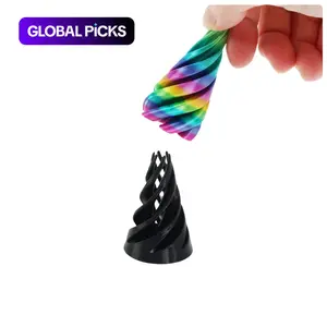 3D Printed Toy Spinner Stress Relief Toy, 3D Tech Boy Ornament, Desktop Pressure Reliever, Stack Fun Game for Boys, Stress Relief Gadgets, Stress Relief Tool
