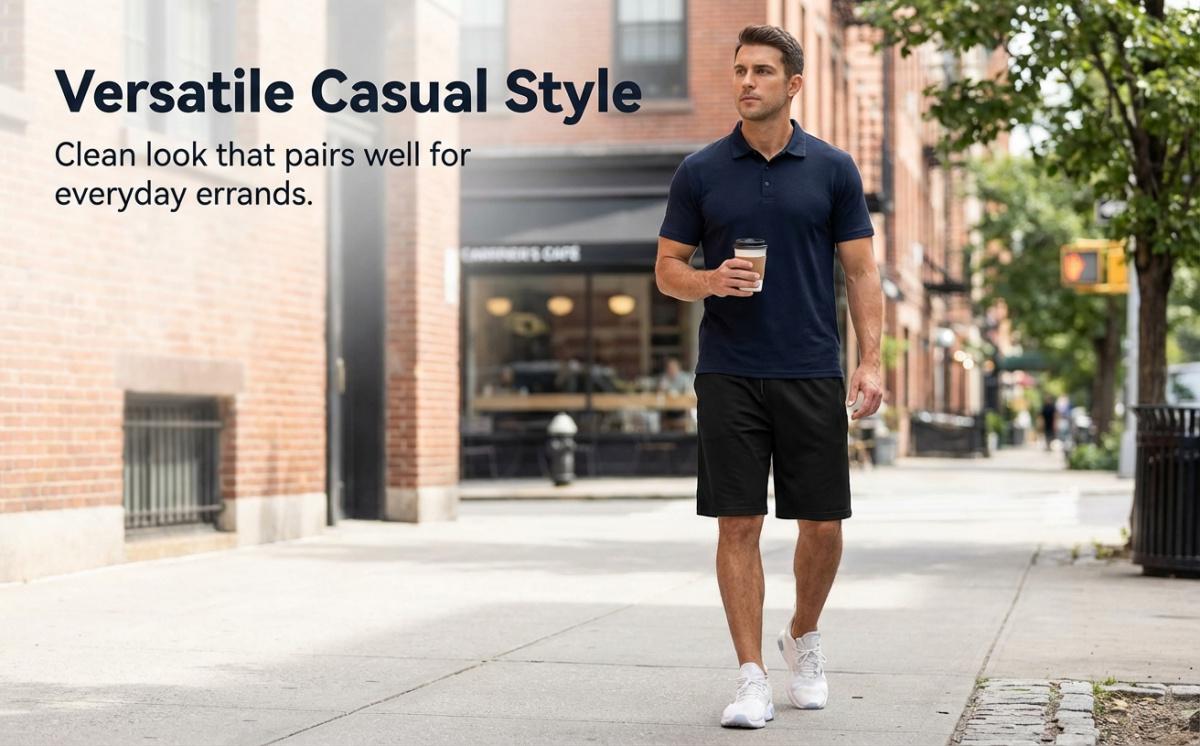 Men’s 9’’ Quick Dry Athletic Shorts Lightweight Breathable Mesh Running Workout Shorts with Pockets for Gym Sports Basketball Outdoor Training Active Wear