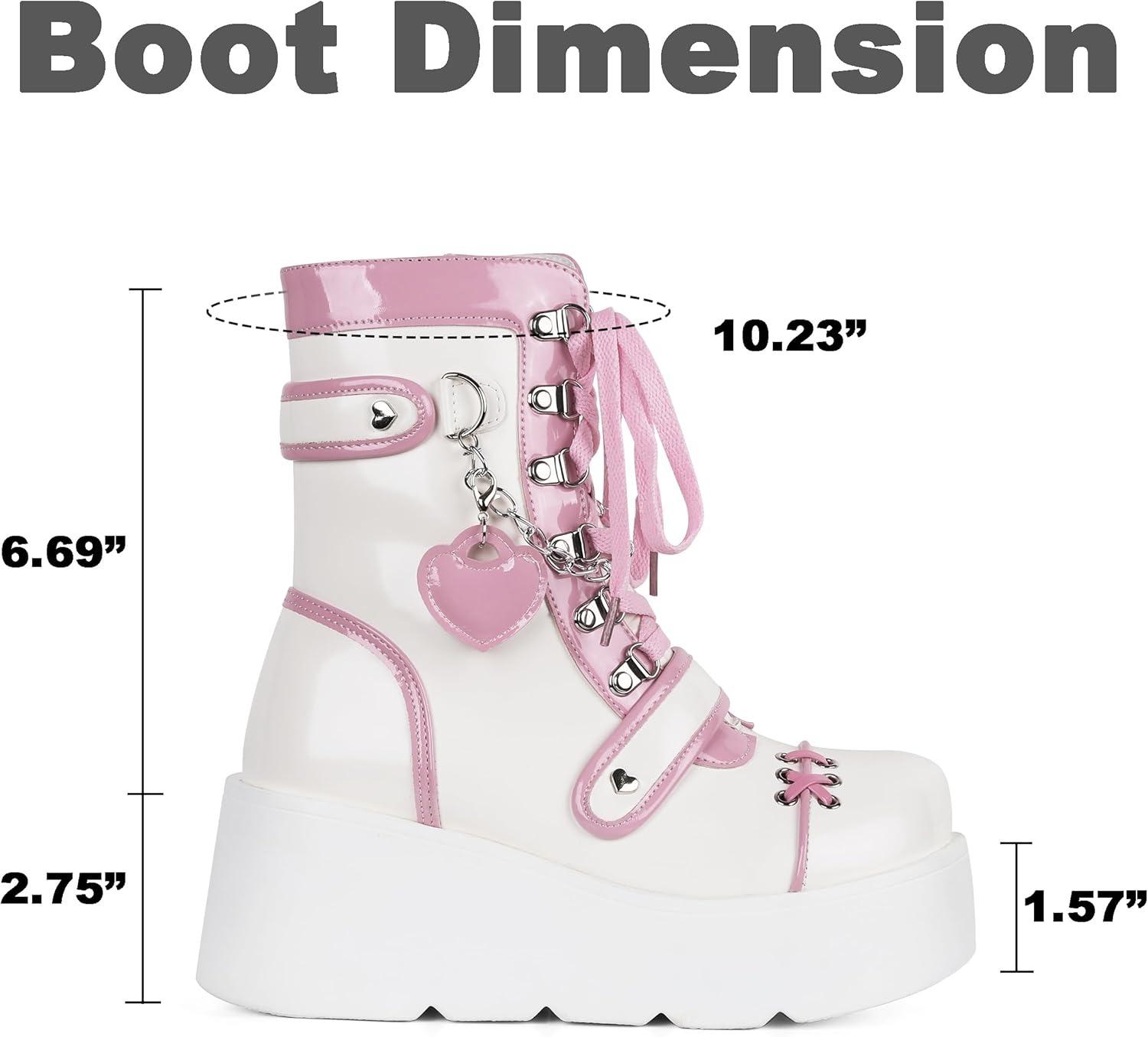 靴 Semantic design /white boots /emo /y2k Semantic design white boots emo y2k 【公式通販】