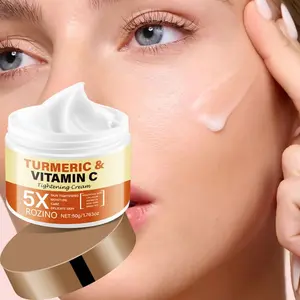50g Turmeric Vitamin C Firming Cream, Tighten Loose Skin, Brighten Complexion, 5x Hydrating Formula, for Abdomen, Thighs, Arms, Daily Use