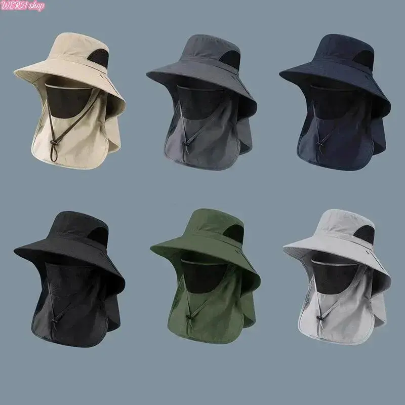 2026Unisex UV Protection Bucket Hat with Neck Flap - Camping Sun Hat, Sports Outdoor Accessory for Fishing, Hiking, Camping Hat