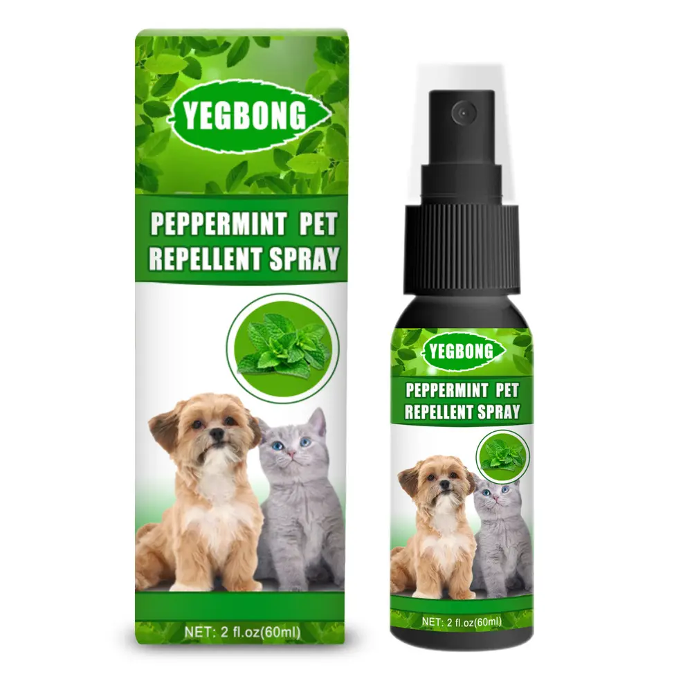 Yegbong Mint Pet Mite & Fungal Removal Spray for Dogs and Cats