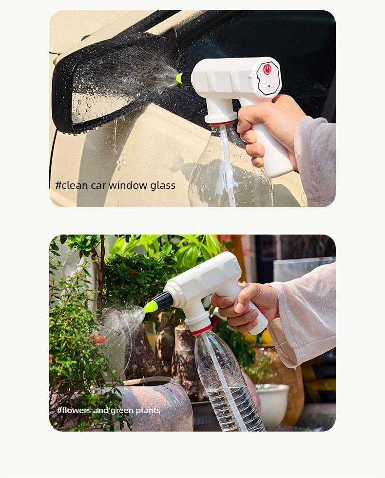 Electric sprinkler for watering flowers, cleaning, and sanitation; multi-functional sprinkler for household use.