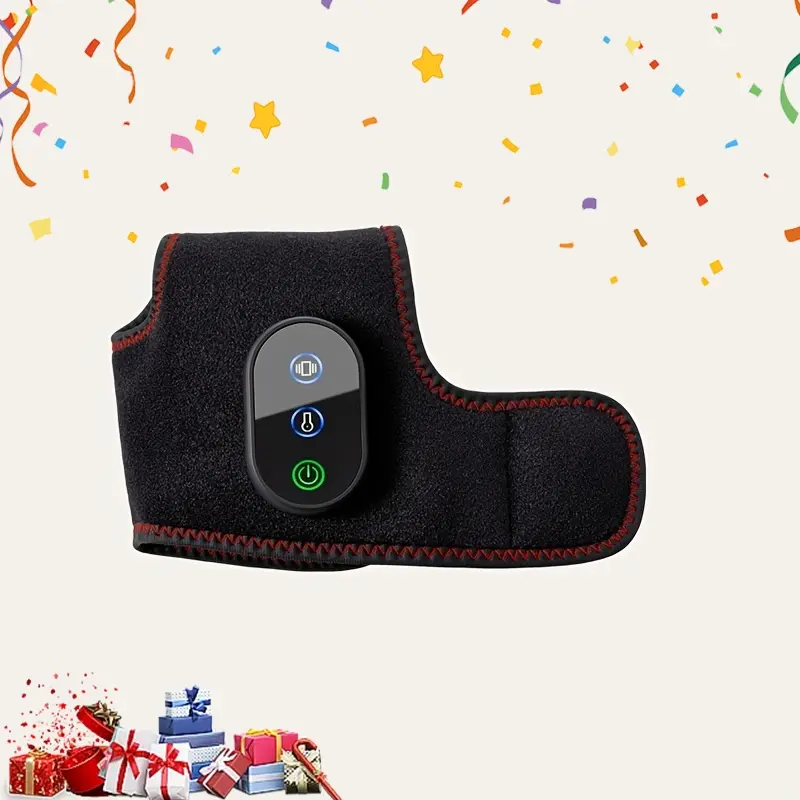 New intelligent ankle hot compress massager, foot warm massage pad, suitable for gift giving