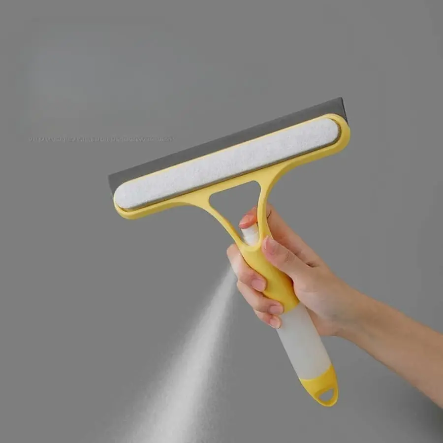 Glass cleaning artifact Car household glass scraping three-in-one wiping board Special cleaning mirror tool scraping dual-purpose