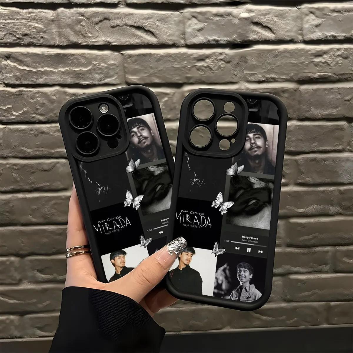 Y-Ivan Corne pattern Phone Case,Having good protective properties,for iPhone 16 15 14 13 12 11 17Pro Max,for Samsung S25 S24 S23 S22 Ultra,Protective Cover