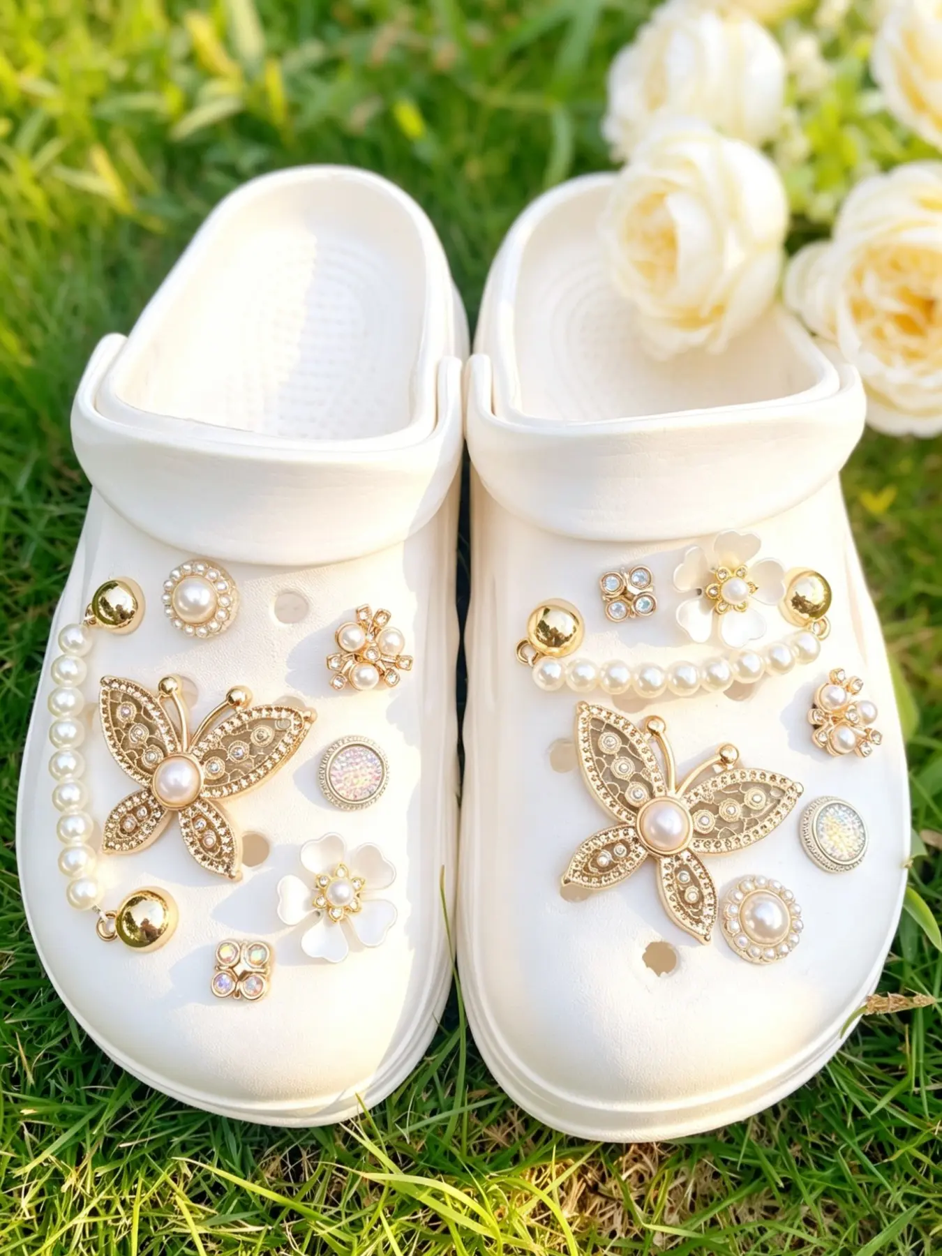 14 Pcs Cute Sandal Accessories DIY Detachable Shoe Decorations for Women, Fun Personalized Footwear, Perfect Gift for Festivals and Parties