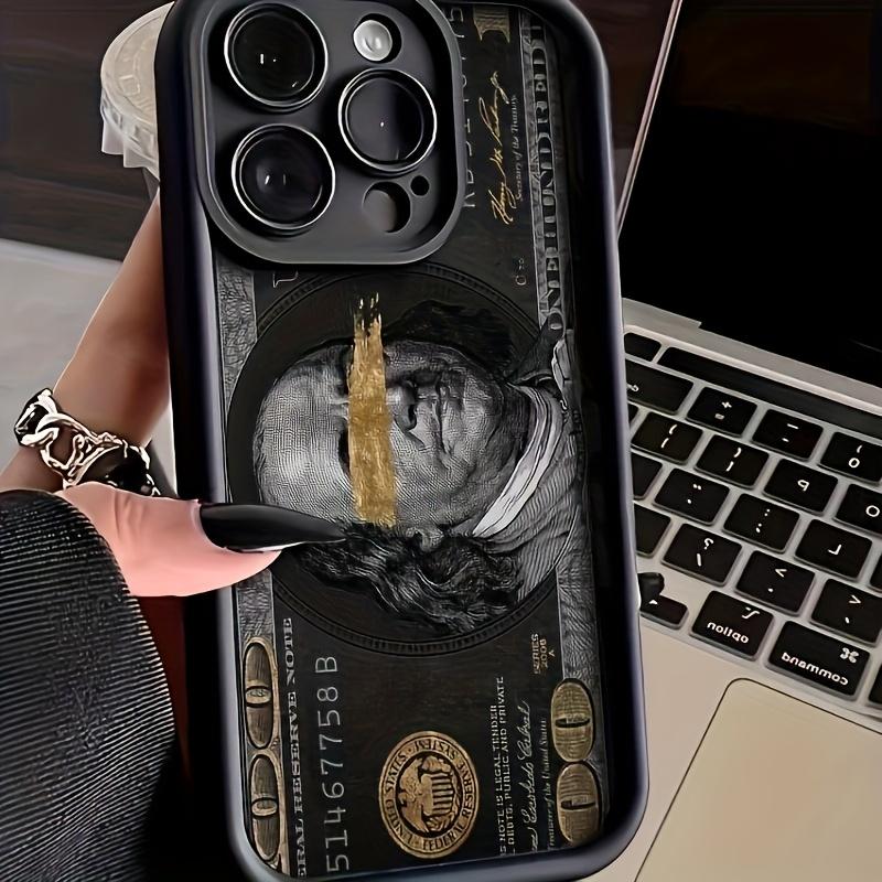 Money Trendy Luxury Pattern Case for iPhone 17 Pro Max 16 Plus 15 14 13 12 11 Air E Shockproof Full Camera Protection Durable slim Silicone Cover