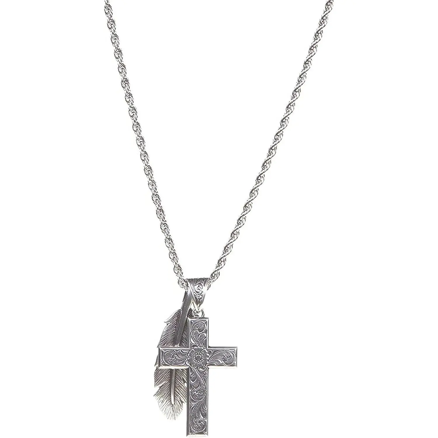 &  Necklace, , 24” Chain