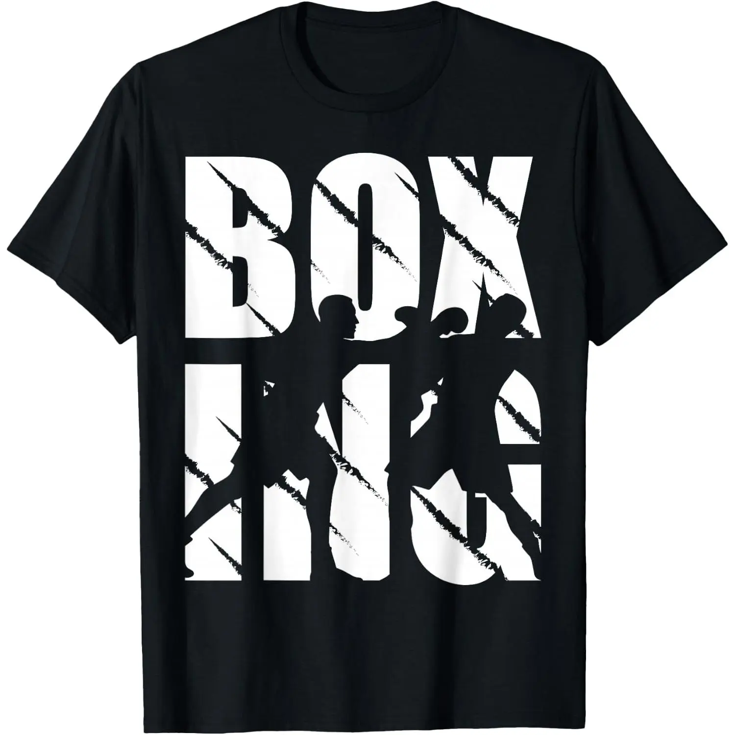 Aesthetic Fashion Pattern Boxing Lovers T Shirt Made of 100% Pure Cotton for Men Women Boxing Design Tee Gift for Boxing Enthusiast