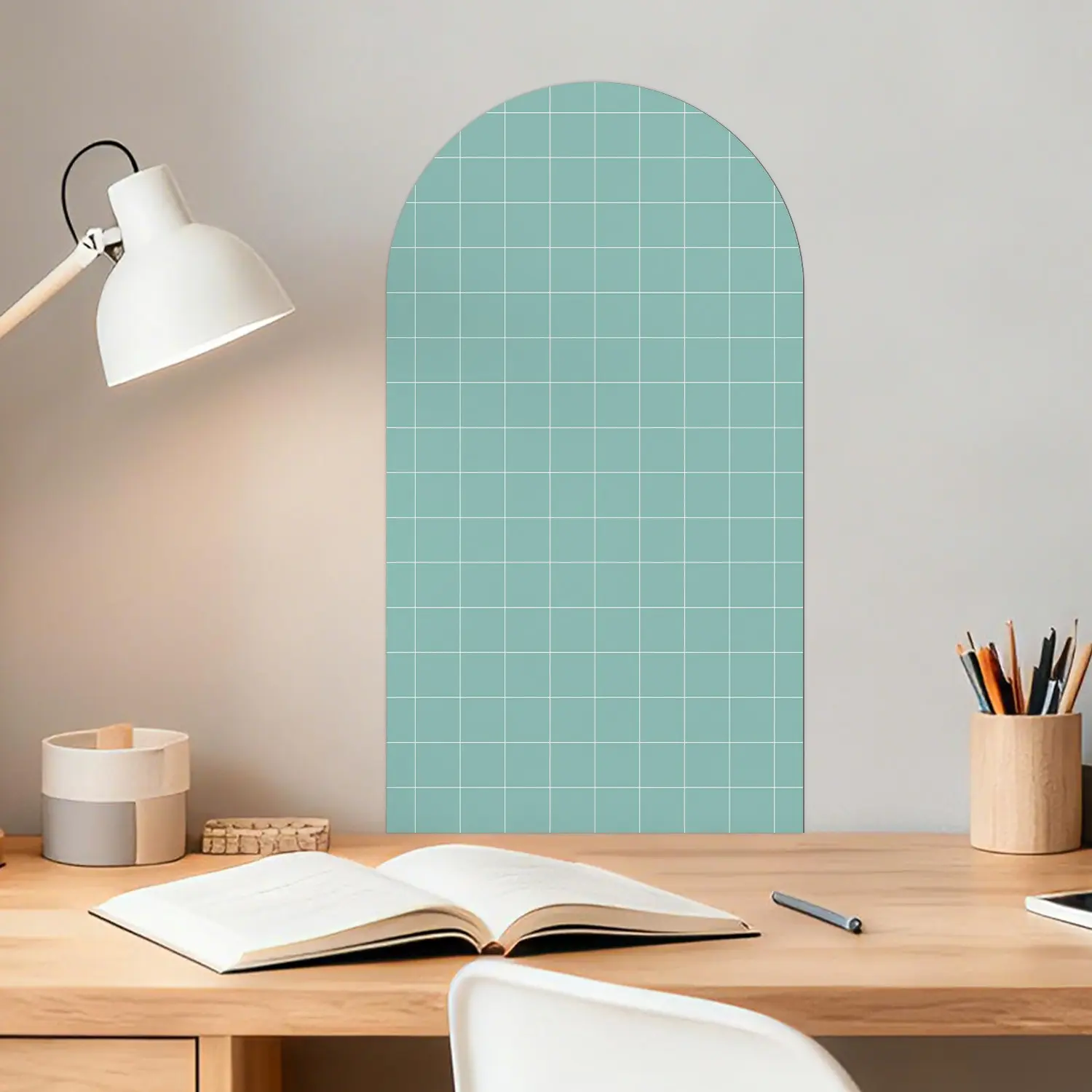 Matte Self-Adhesive Soft Magnetic Whiteboard, Erasable Without Marks, Smooth Writing, Ideal for Drawing and Writing Boards