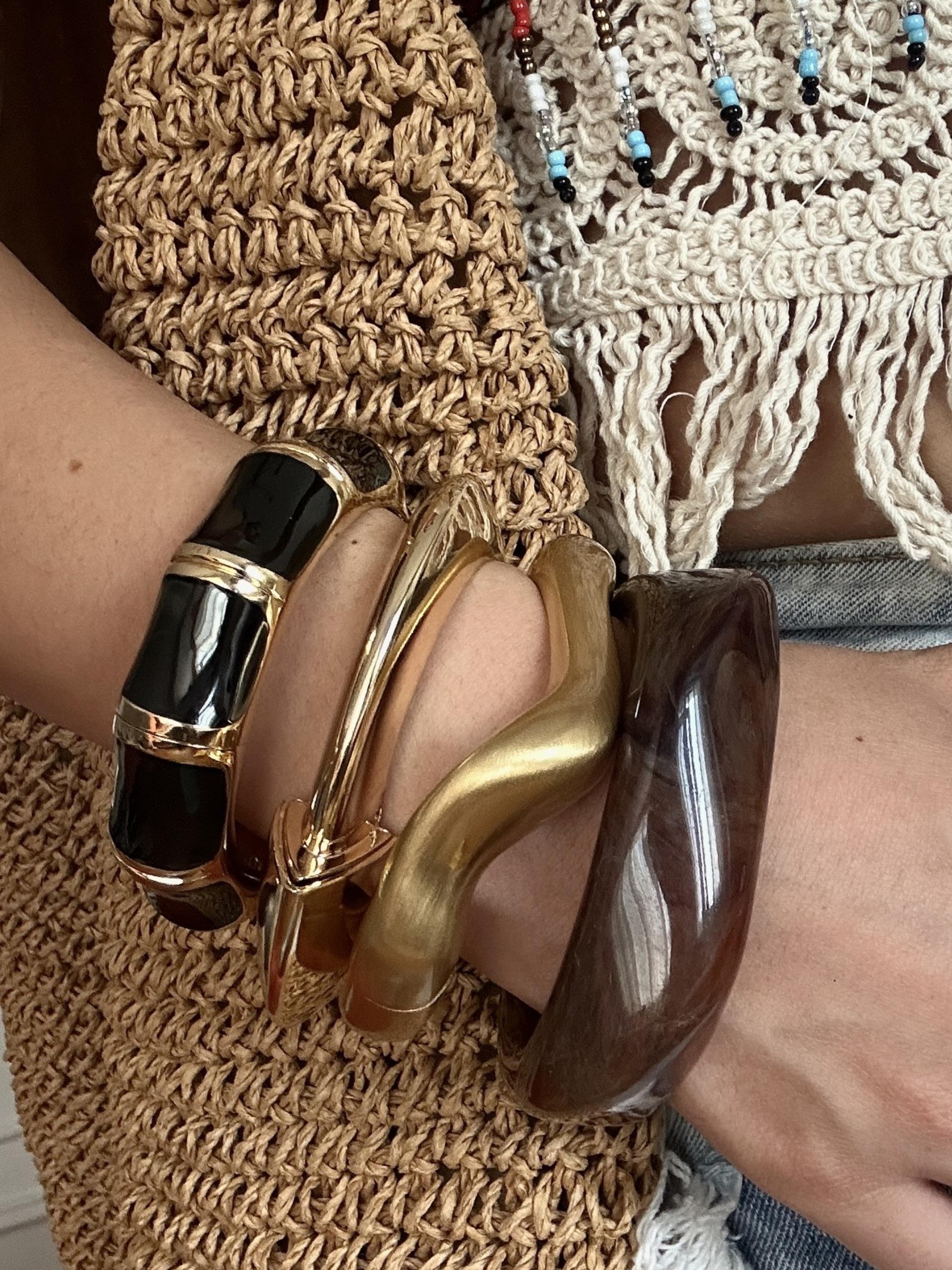 Irregular Design Cuff Bangle Fashionable Jewelry for Women & Girls, Casual All-match Accessories for Party, Daily Clothing Decor, Exquisite Jewelry for Birthday Gift, Jewellery