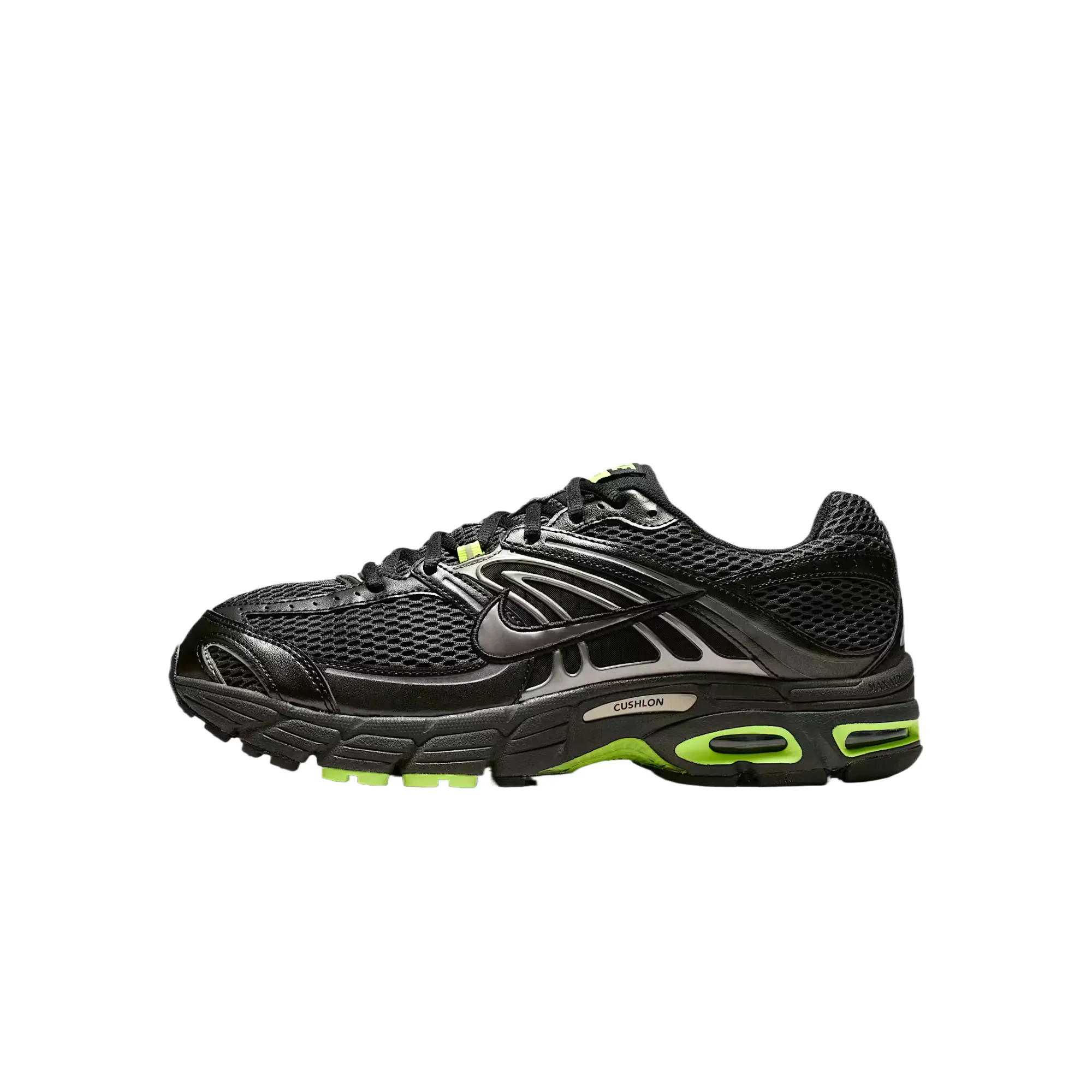 Nike Air Max Moto 2K 'Black/Volt/Dark Smoke Grey/Metallic Pewter' IO9279-002