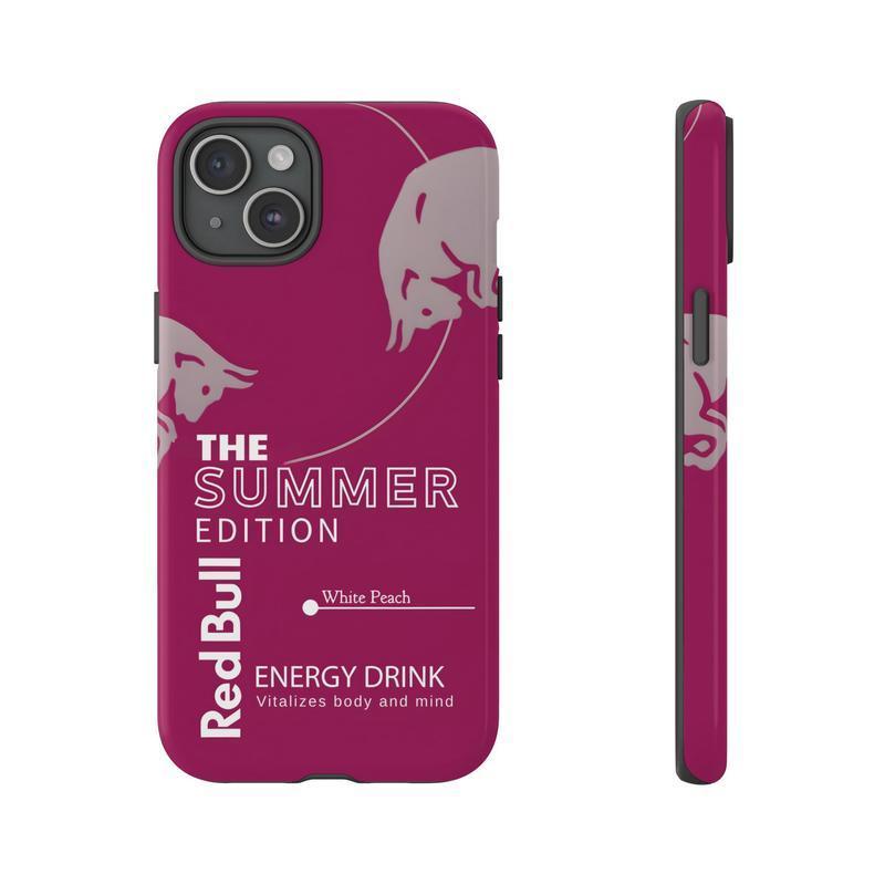Drink Edition Redbull Collection Phone Case, Premium Tough Phone Case 2025 HY827, Phone Case Compatible with iPhone 17 16 15 14 13 12 11 .ont