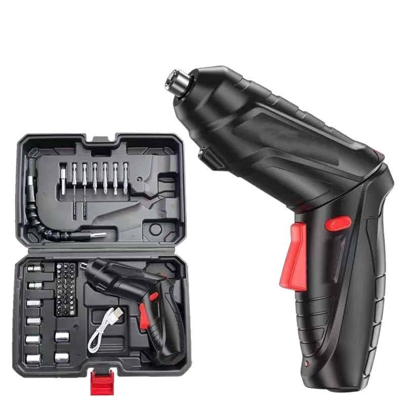 Electric Screwdriver Rechargeable Household Mini Drill Fully Automatic Small Screwdriver Tool Electric Screwdriver