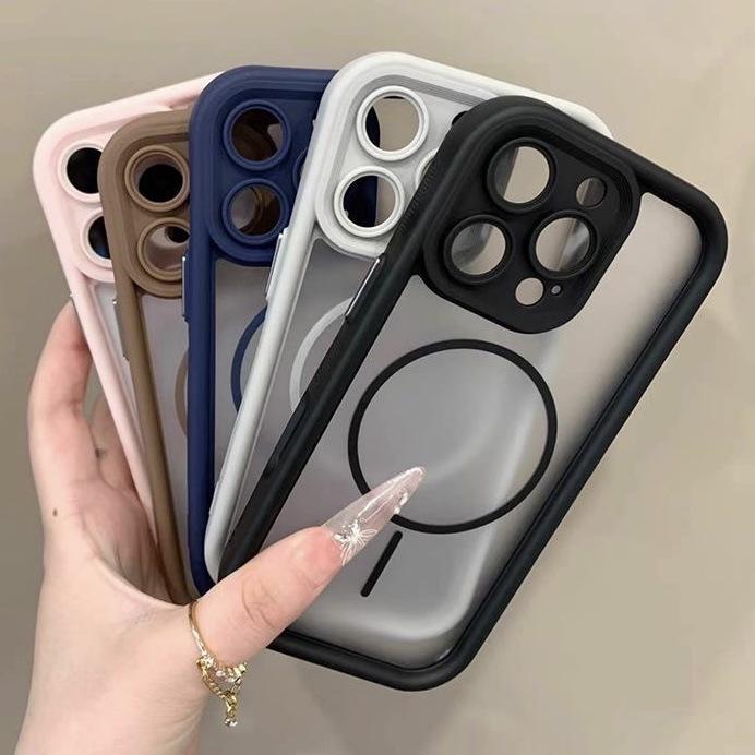 Angel Eye Heat Dissipation Compatible with iPhone 17 Pro Max Phone Case Matte Magnetic Apple 16 Full Coverage Shockproof Hard Case