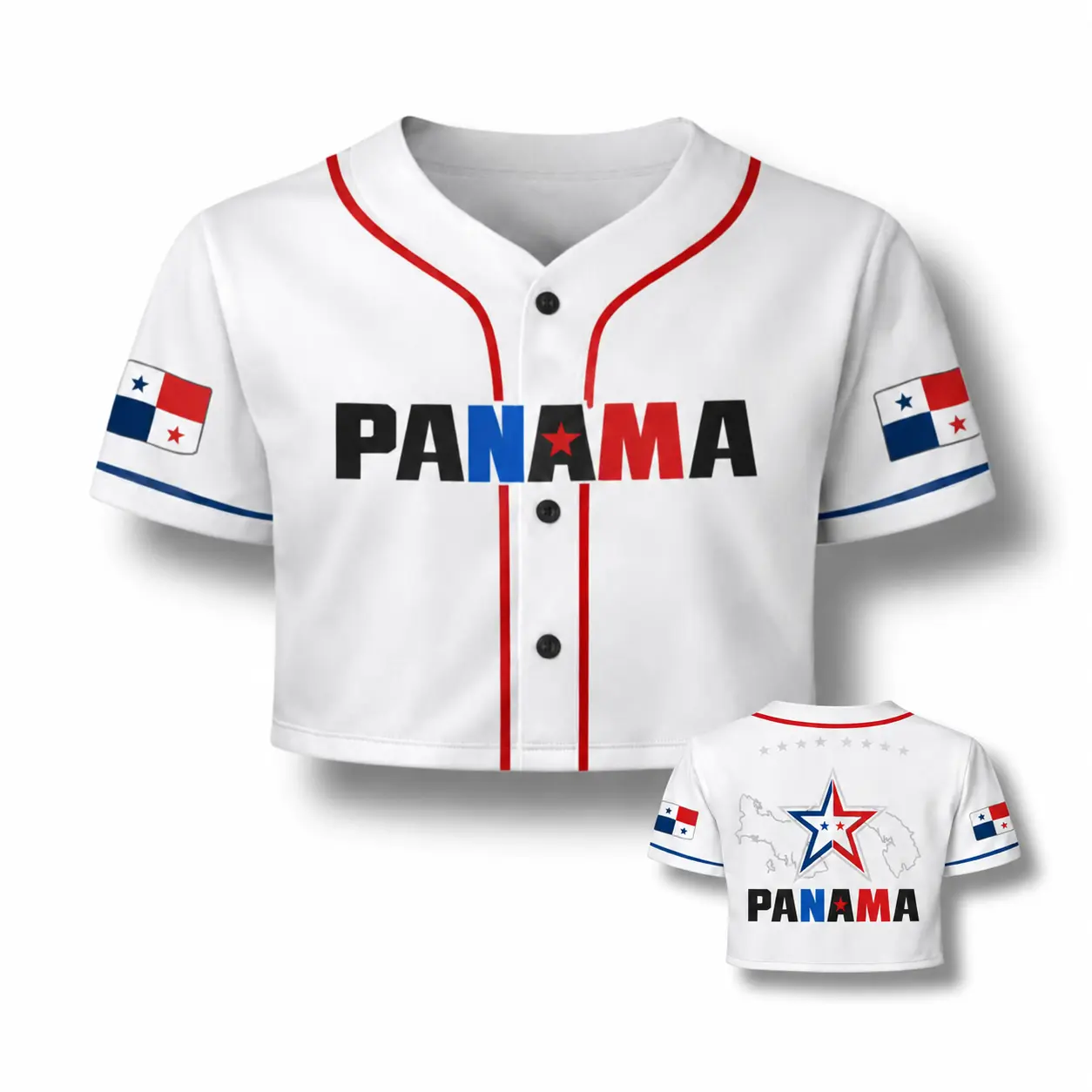 High-quality baseball short jersey Custom Panama baseball short jersey Sports breathable shirt