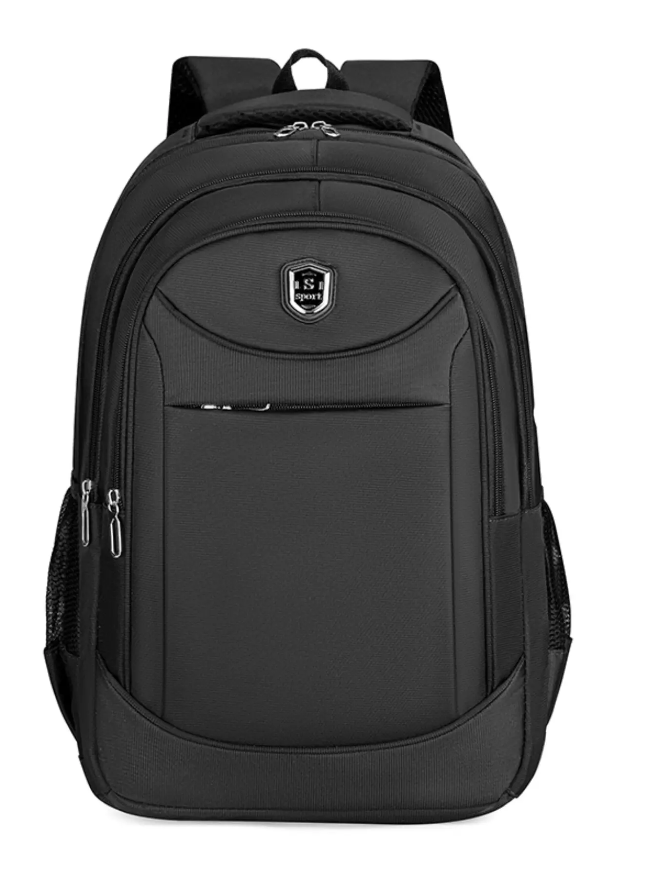 Waterproof Oxford Cloth Backpack 15.6 Inch Laptop Bag Large Capacity Multi Pocket Rucksack for School Work Travel Protective Laptop Bag