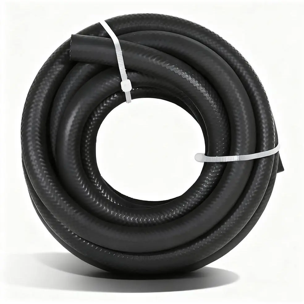 5/16 Transmission Oil Cooler Hose - J1532 Power Steering Hose 5 FT, Ideal for , Hydraulic, and Power Steering Applications, Excellent Heat and Oil Resistance 300PSI High