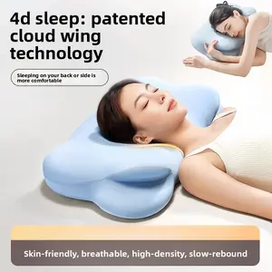 Sleep Pillow – Ergonomic Memory Foam Neck Pillow with Adjustable Cervical Support, Cooling Breathable Cover for Side