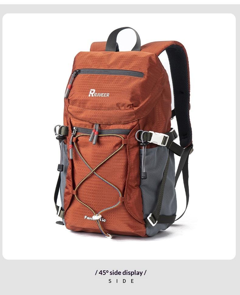Lightweight outdoor hiking backpack, new casual trekking backpack for men and women, travel backpack, lightweight school bag, sports backpack