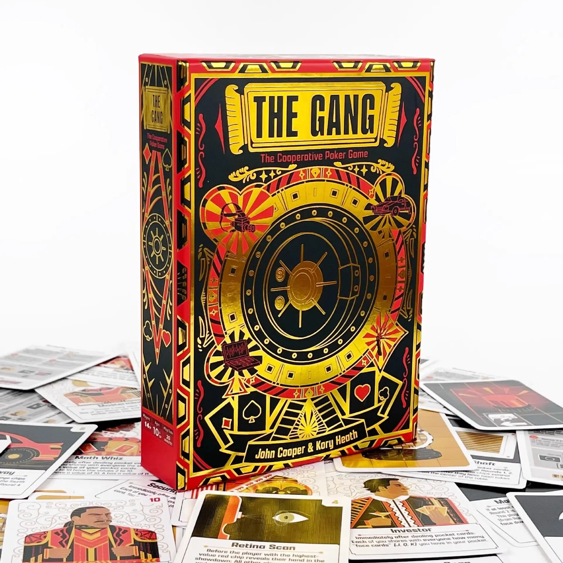 The Gang English Version Texas Hold'em Cooperative Edition, Gang Card Game, Themed Card Game, Strategy Card Game, Casual Party Board Game, Fun Gathering Activity, Card Deck