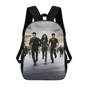 The Twilight Saga Backpack Large Capacity 17 Inch Laptop Bag Lightweight Daypack Bookbag for School College Travel Hiking Work