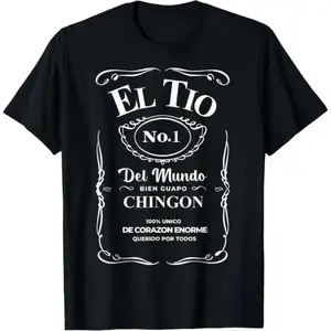 Premium El Tio No1 World TShirt Featuring HighQuality Print Soft Comfort and Practical Design Made in USA