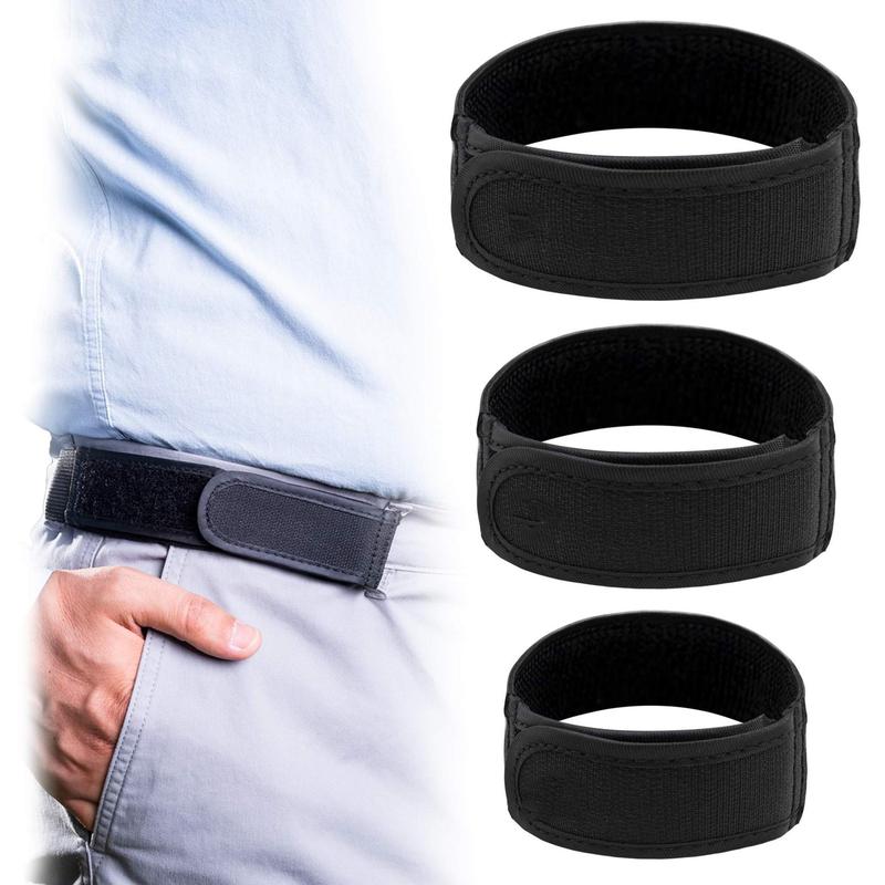 Casual lazy belt Elastic belt Velcro unilateral buckle-free nylon belt Convenient sticker Outdoor weight belt