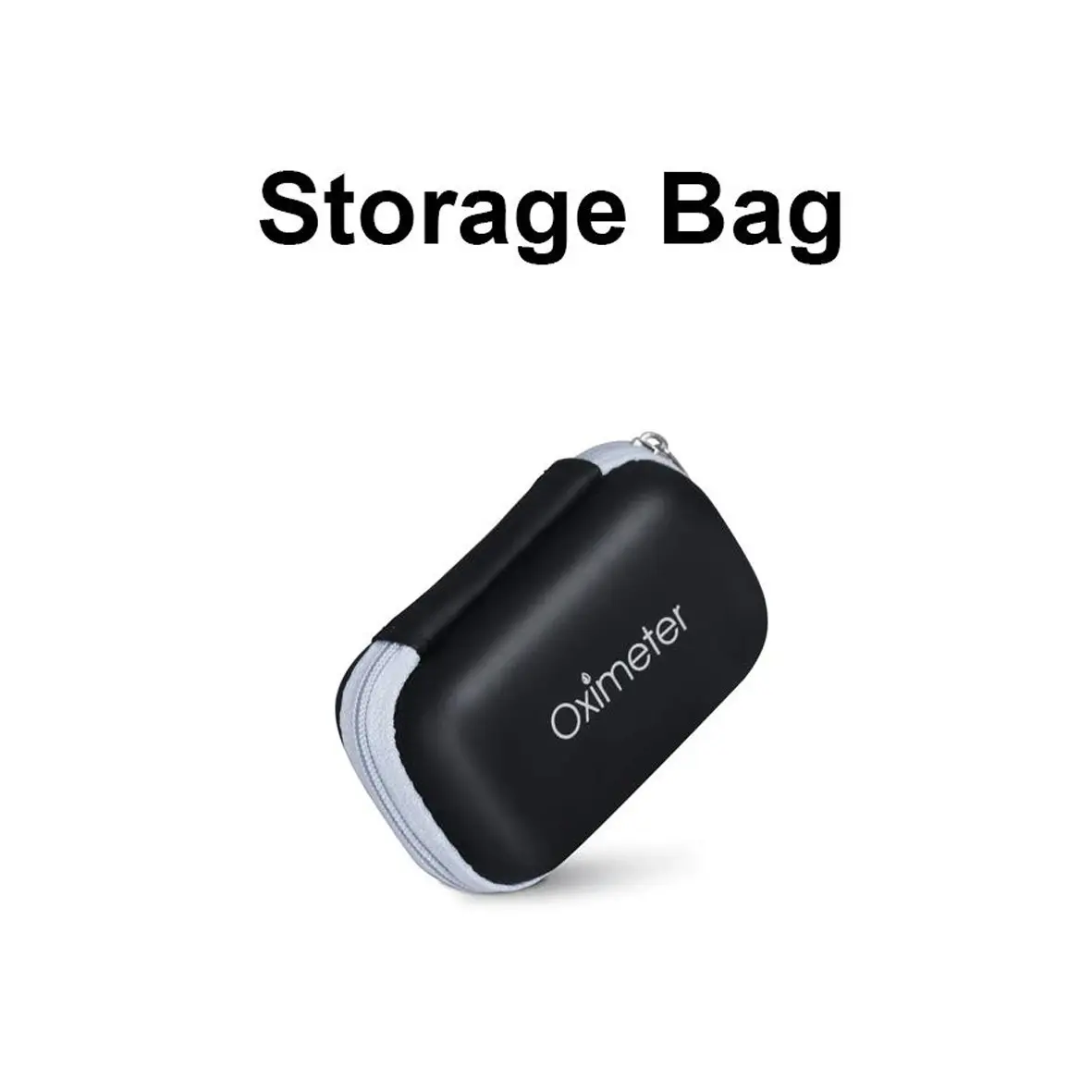 Portable Blood Oxygen Meter Case, Waterproof Pulse Oximeter Storage Box, Hard Eva Carrying Bag for Easy Transport, Durable Pouch, Travel Organization Pouch, Portable Organizer, Durable Lightweight Organizer